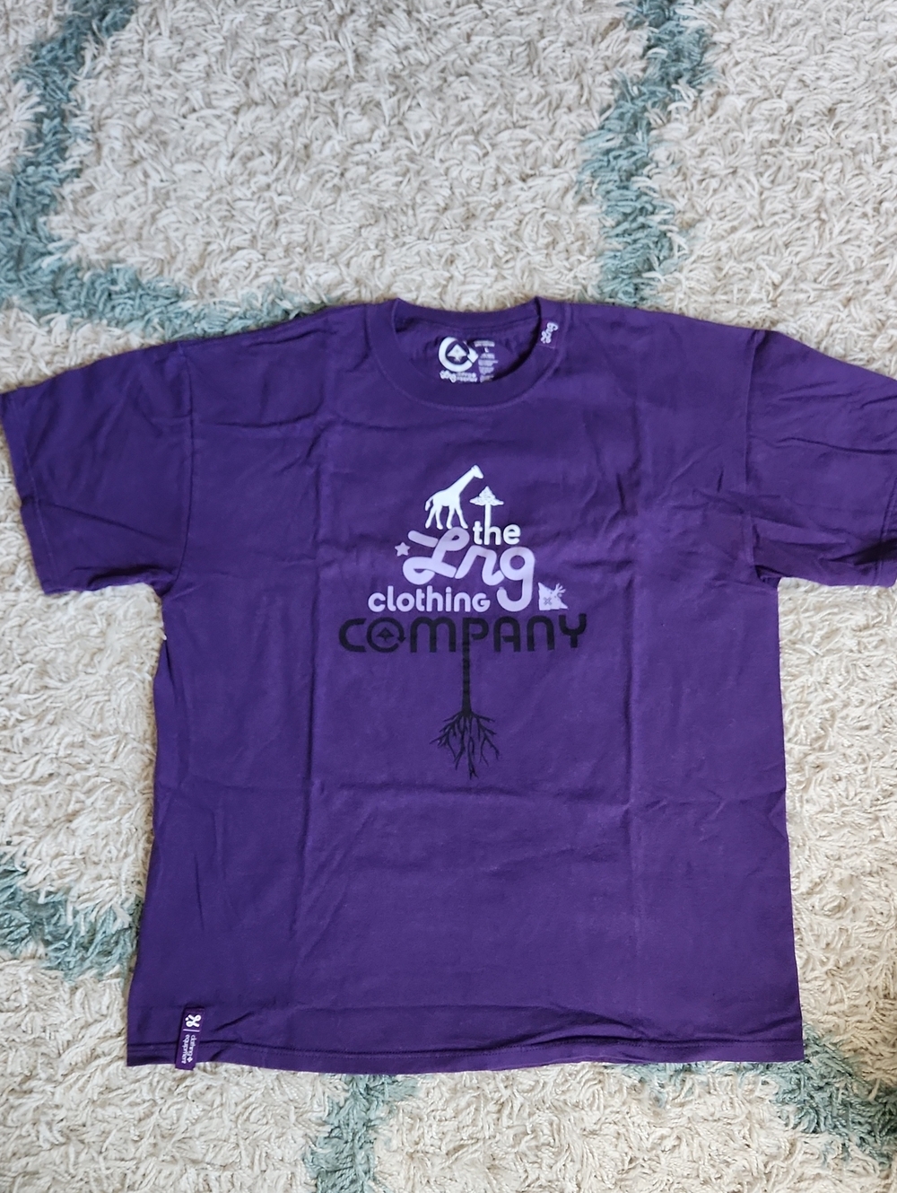 LRG Purple T-Shirt EUC
